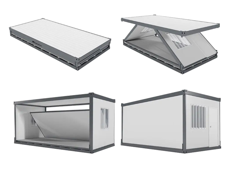z type folding buildings show