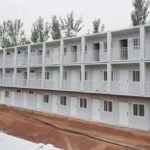 Efficient modular container houses minimize project time project camp